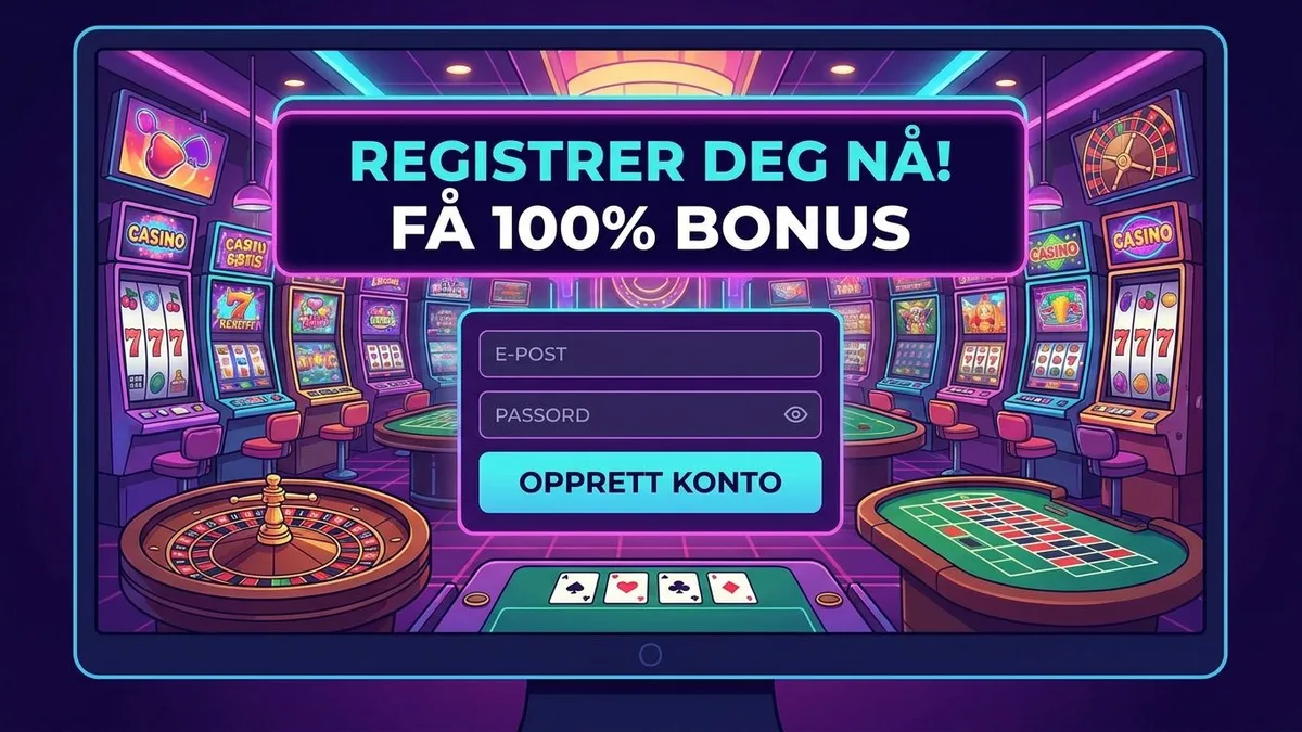 Registrer deg med bonus